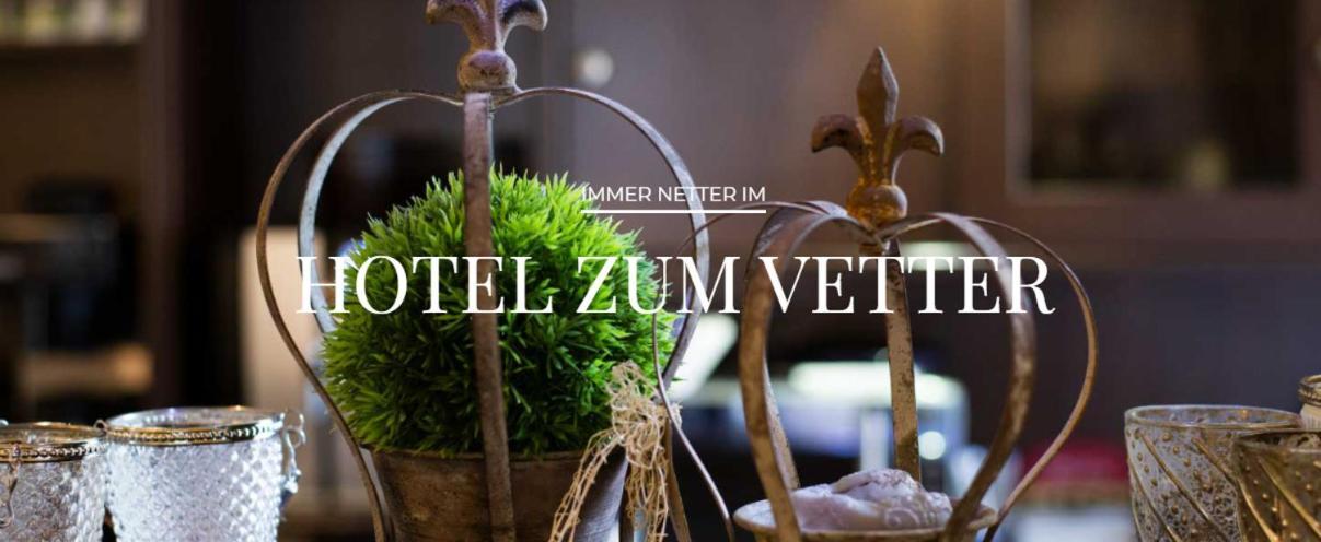 Hotel Zum Vetter 핀슈터발데 외부 사진